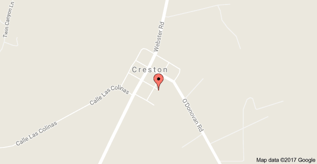 Map to Creston Elementary School