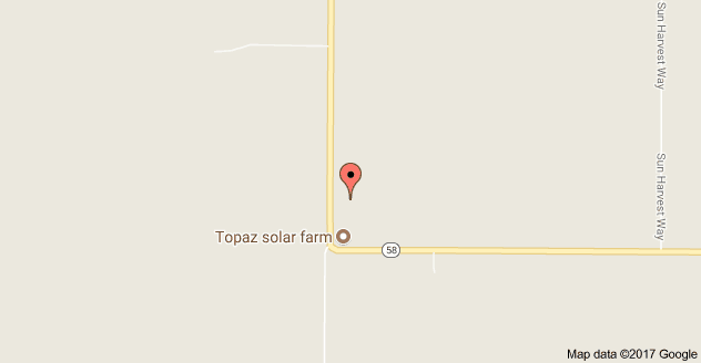 Map to Carissa Plains Elementary School