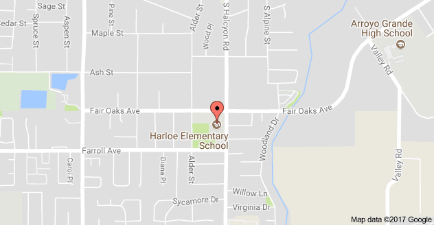 Map to Harloe Elementary School