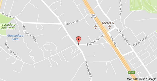 Map to Santa Rosa Academic Academy