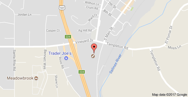 Map to Templeton High School