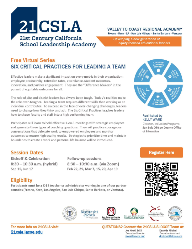 6 Critical Practices for Leading a Team